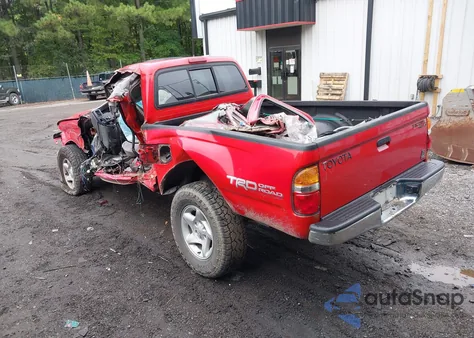 2002 Toyota Tacoma Base V6 из США, поврежденный, VIN 5TEWN72NX2Z107153